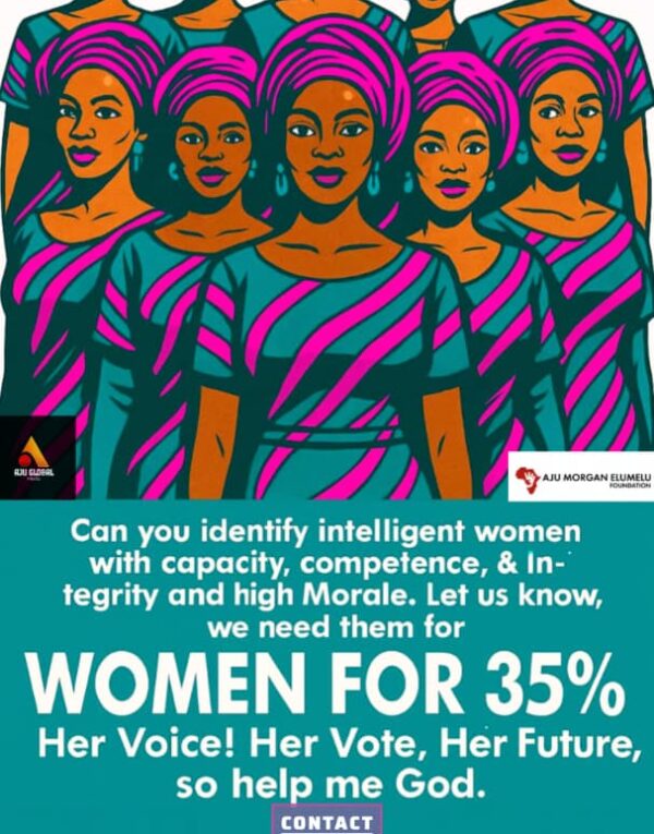 Women for 35% | Empowering Women with Capacity, Competence & Integrity