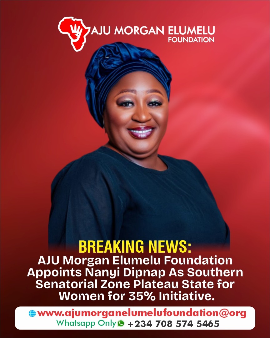 Mrs. Nanyi Dipnap Appointed Women for 35% Coordinator, Southern Senatorial Zone – Plateau State