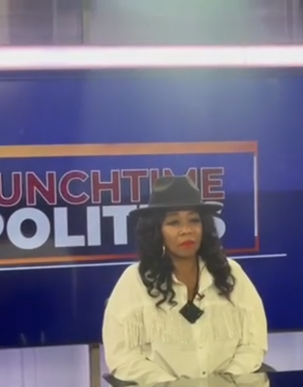 AMB. AJU ELUMELU-JAMES IN AN ENGAGING DIALOGUE WITH JEFFERY UZOHO OF CHANNELS TELEVISION ON THE PROGRAMME LUNCH TIME POLITICS.