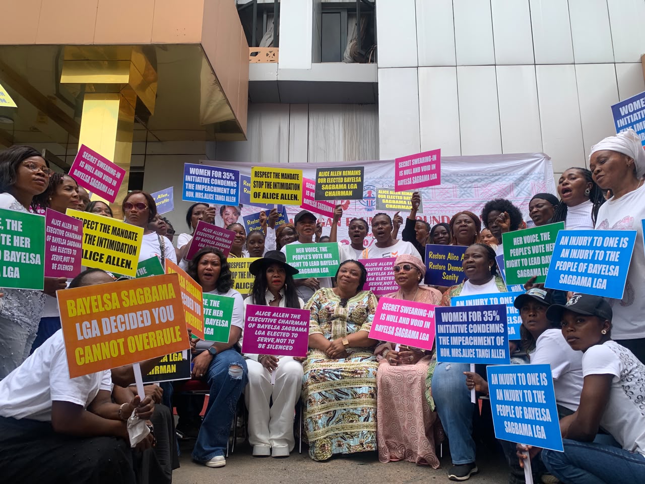 Women for 35% Demands Immediate Reinstatement of Alice Tangi Allen
