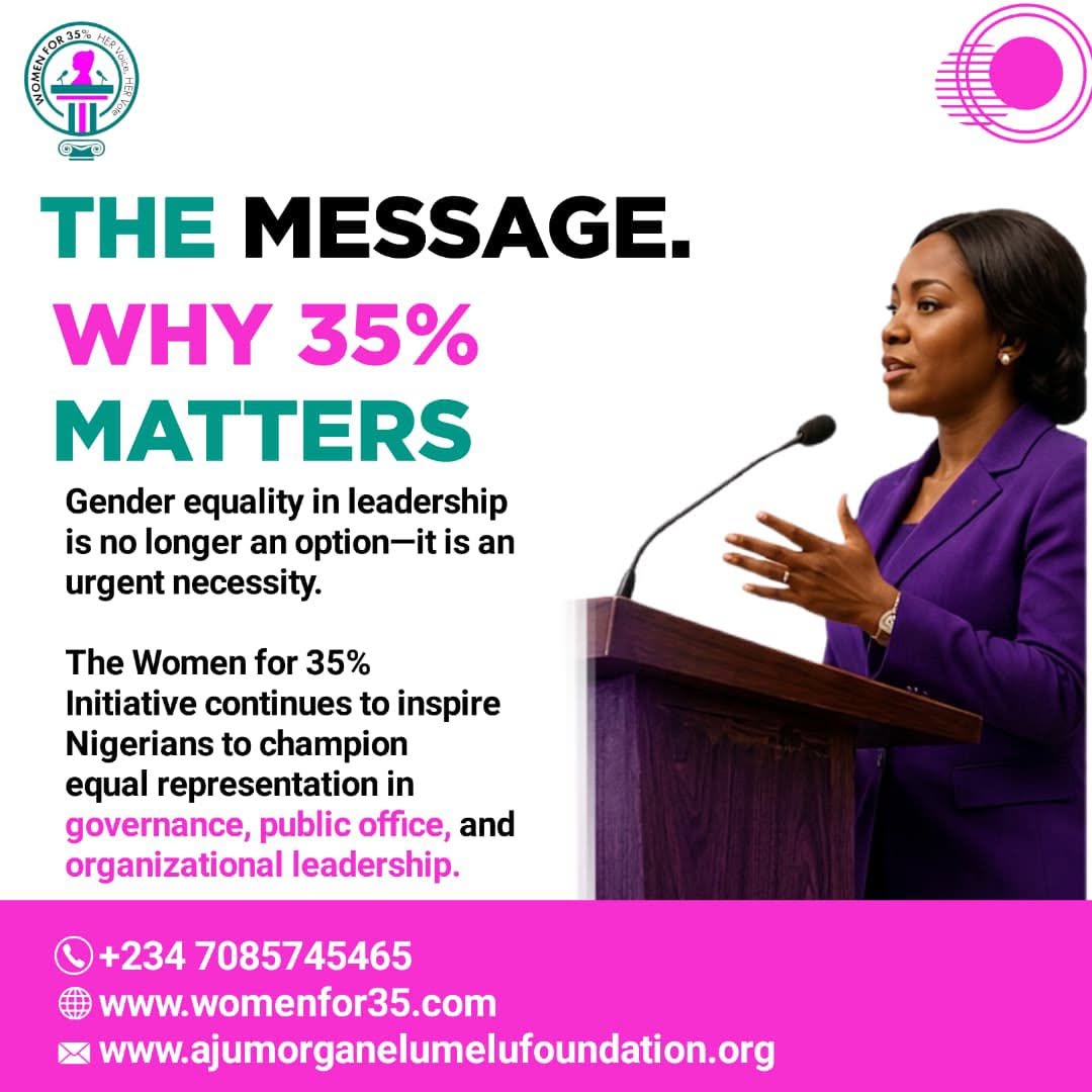 Why 35% Matters, The Message